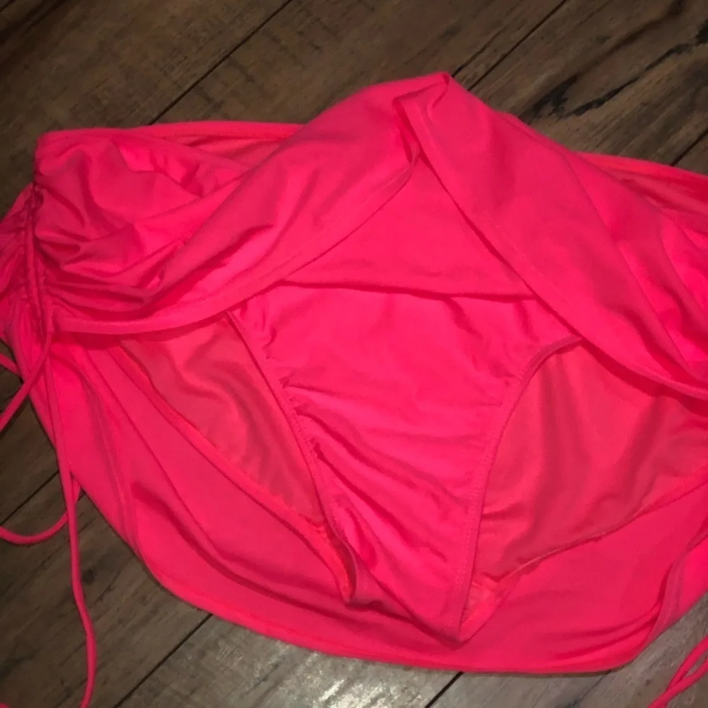 Hot pink NWT Swim Bikini Bottoms Size 3X